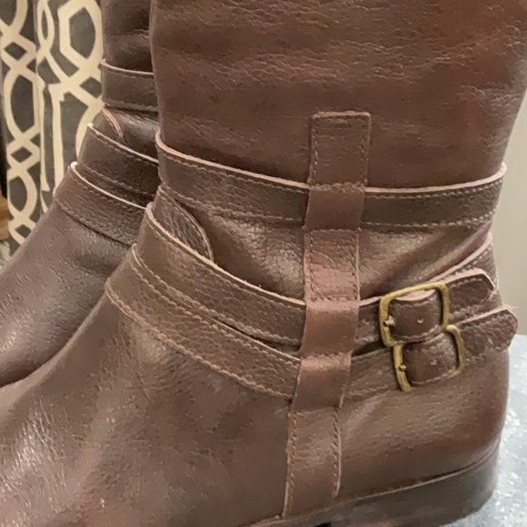 Matisse brown leather riding boots - Picture 4 of 12